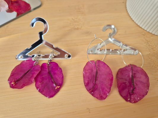 Pendientes Buganvilla