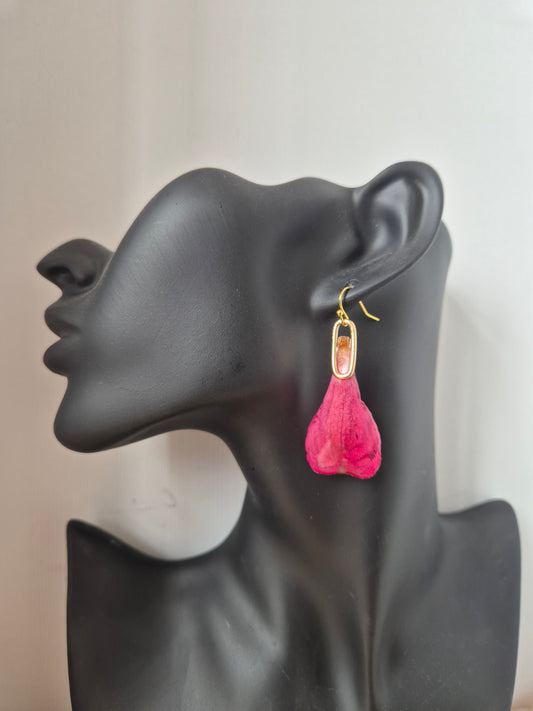 Pendientes pétalo Lirio silvestre