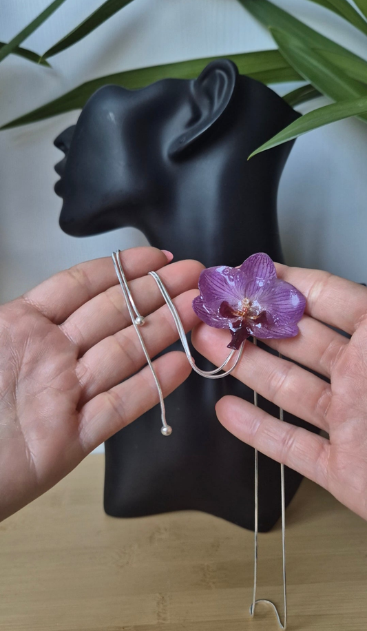 Colgante orquidea Phalaenopsis regulable