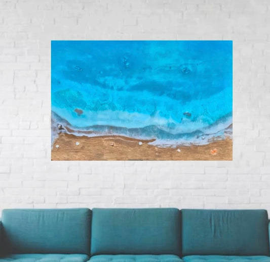 Cuadro resina OCEAN ART 3D