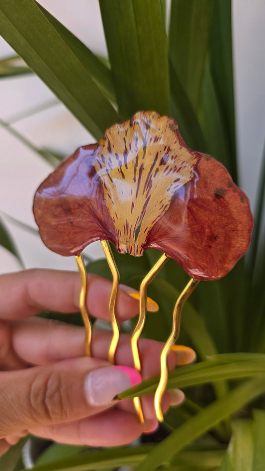 Horquilla Flor Flamboyán