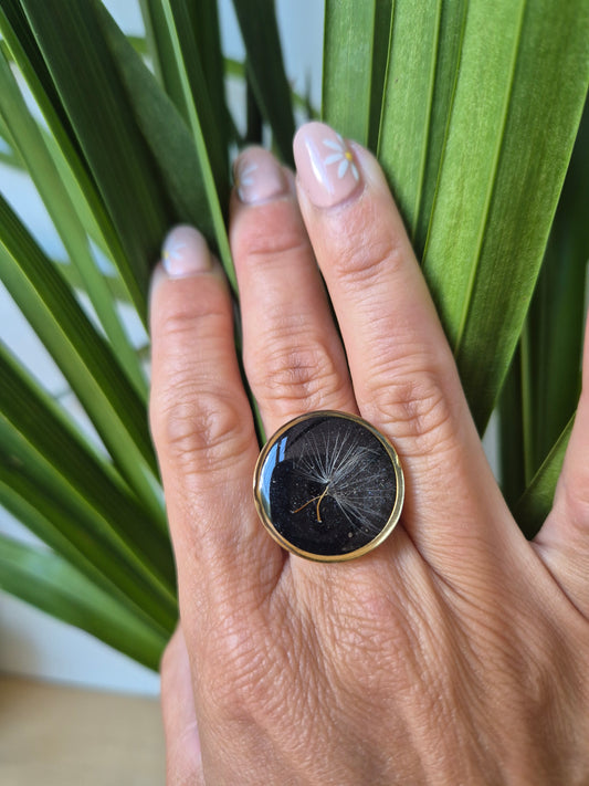 Anillo diente de león