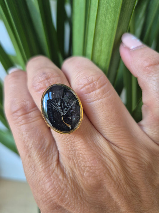 Anillo diente de león