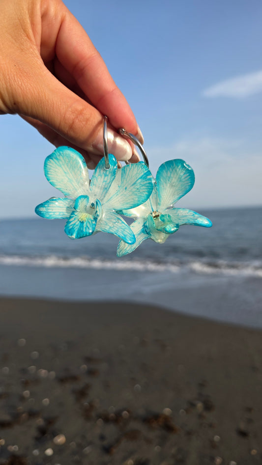 Pendientes Orquidea Mare