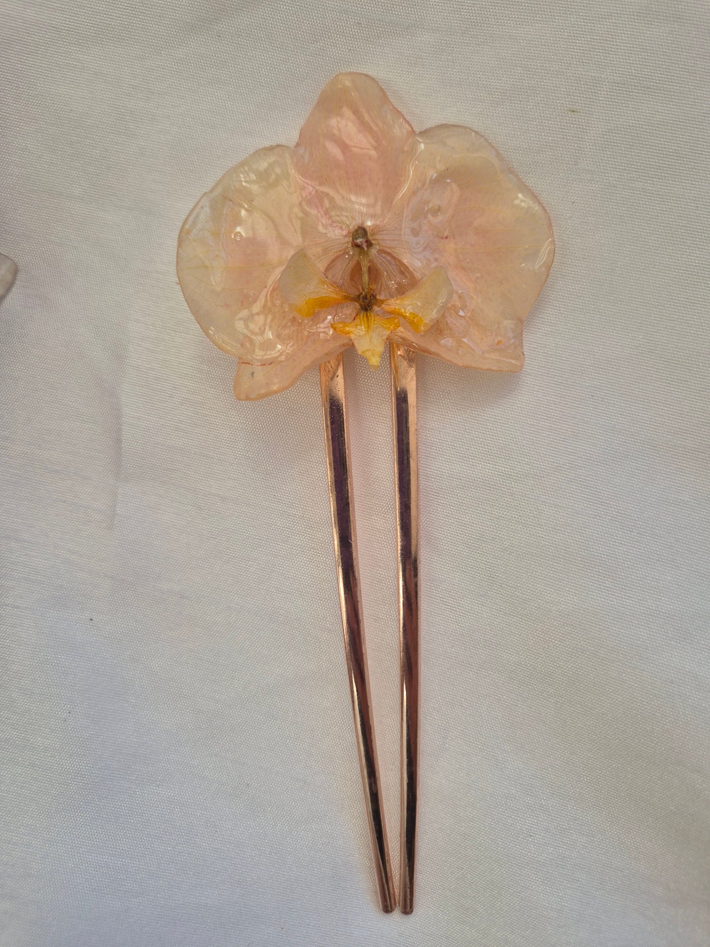 Horquilla de orquidea real