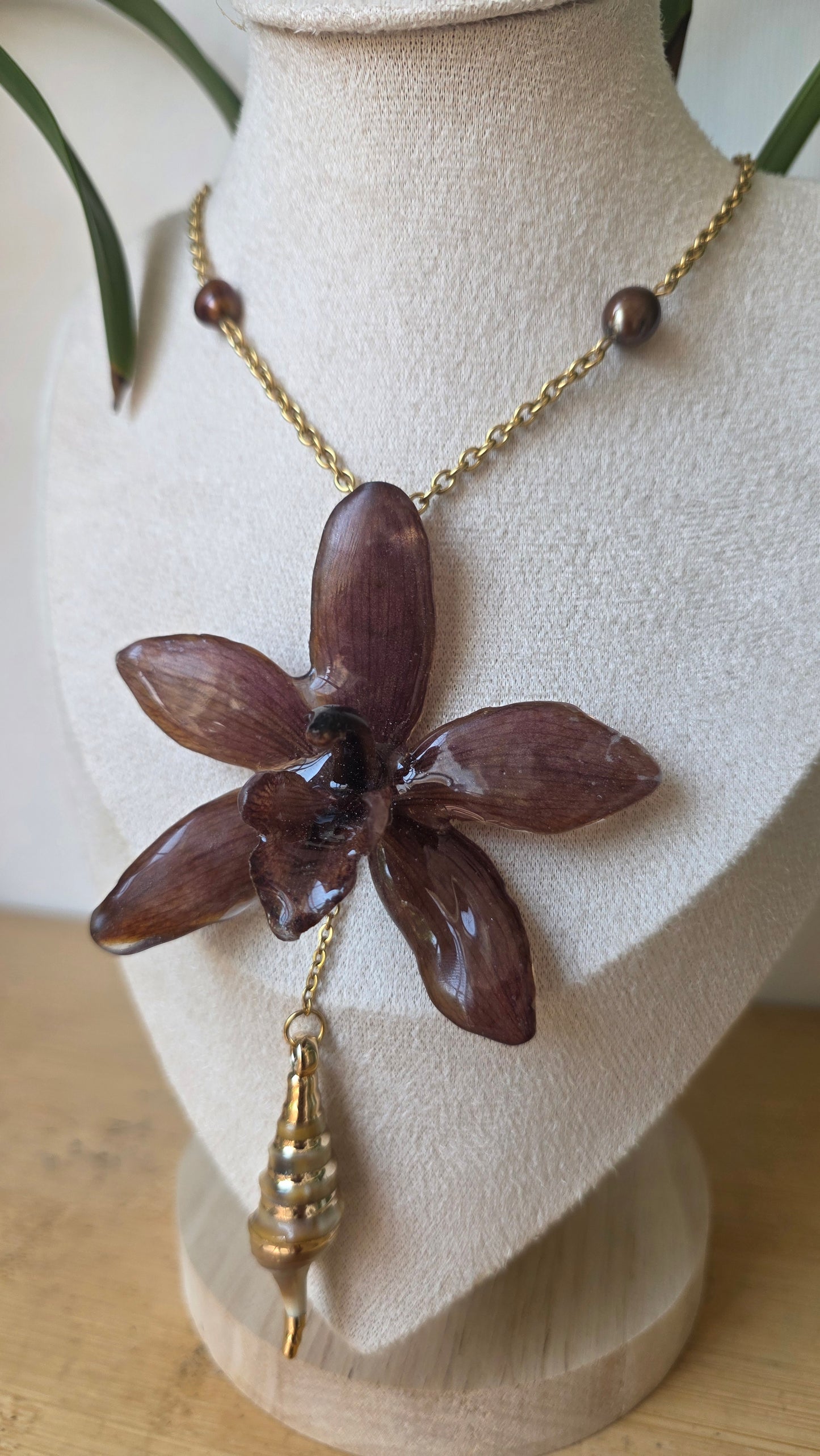 Collar Orquidea Cymbidium
