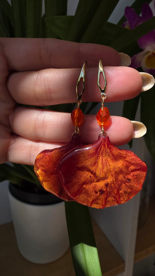 Pendientes de Flamboyan