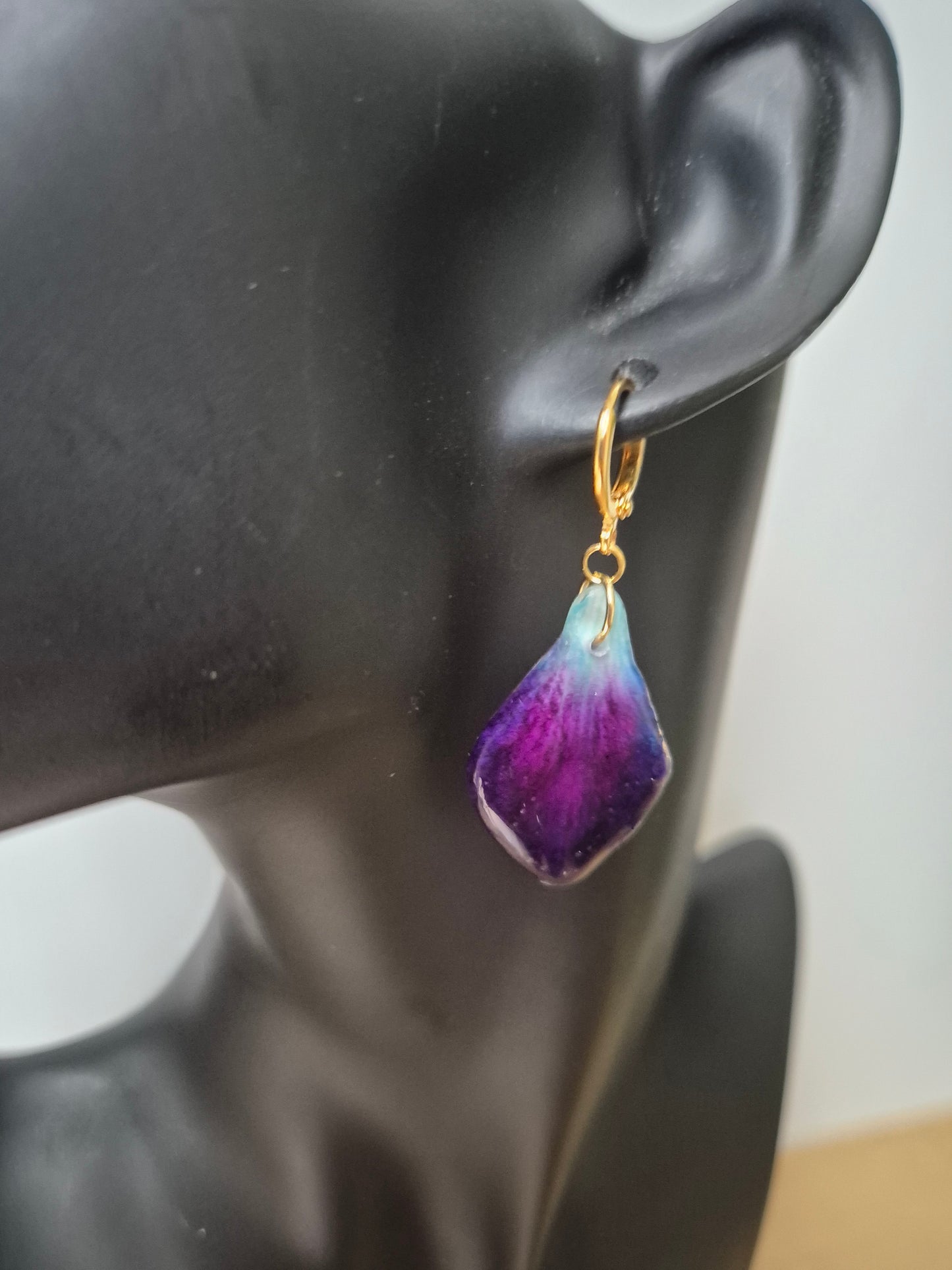 Pendientes petalo Orquidea