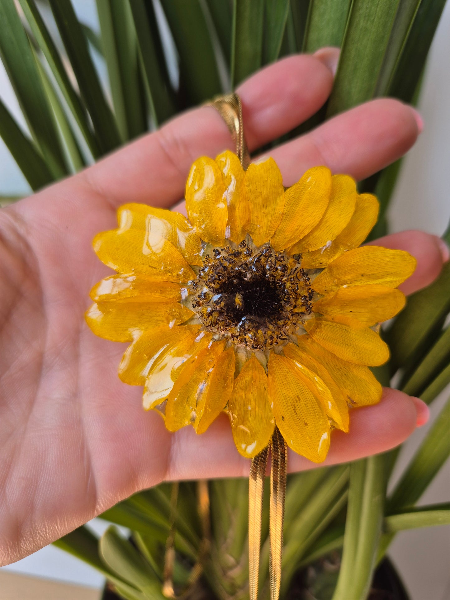 Colgante girasol