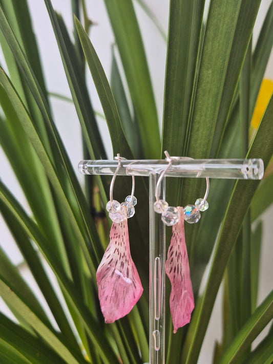 Pendientes Alstromeria