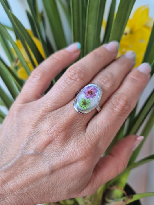 Anillo de flores
