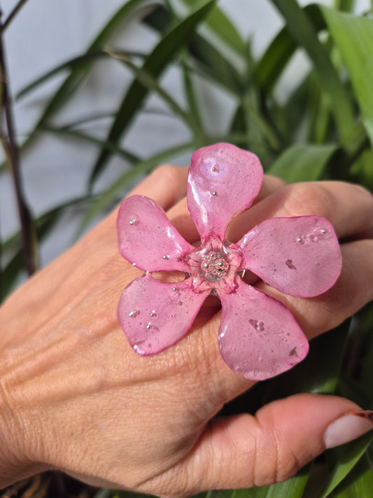 Anillo flor Adelfa