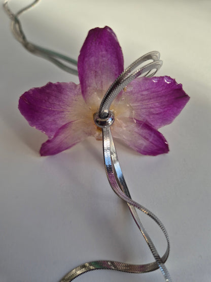Colgante Orquídea Dendrobium Morado