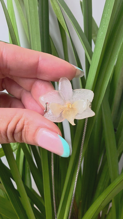Pulsera regulable orquidea