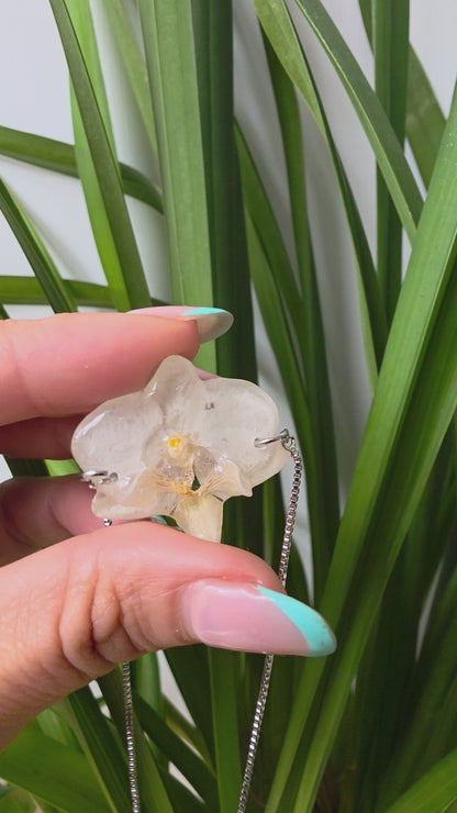 Pulsera regulable orquidea