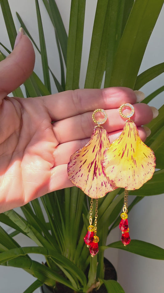 Pendientes de Flamboyan