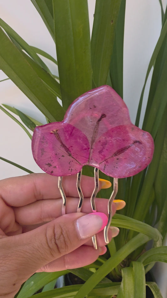 Horquilla Flor de Buganvilla