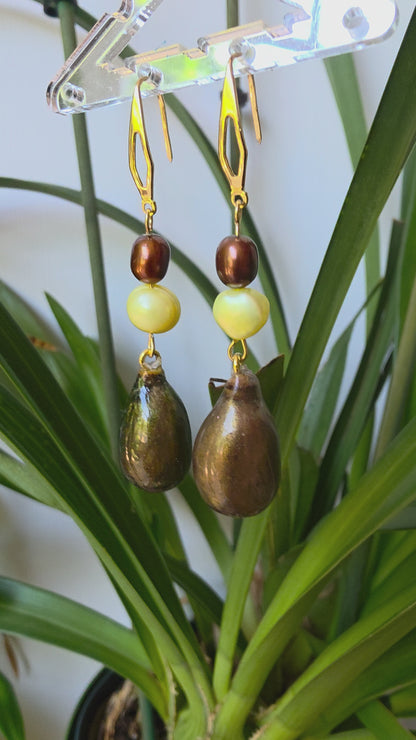 Pendientes corazón de Amapola