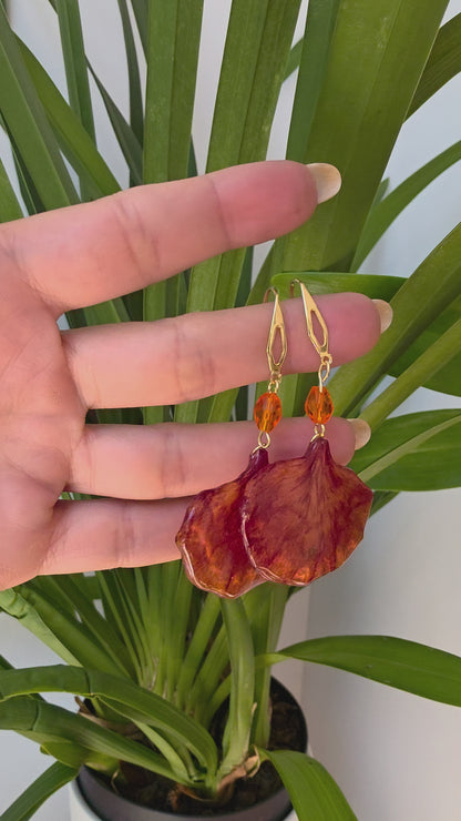Pendientes de Flamboyan