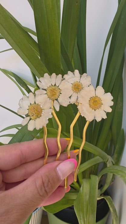 Horquilla Flor de Margaritas