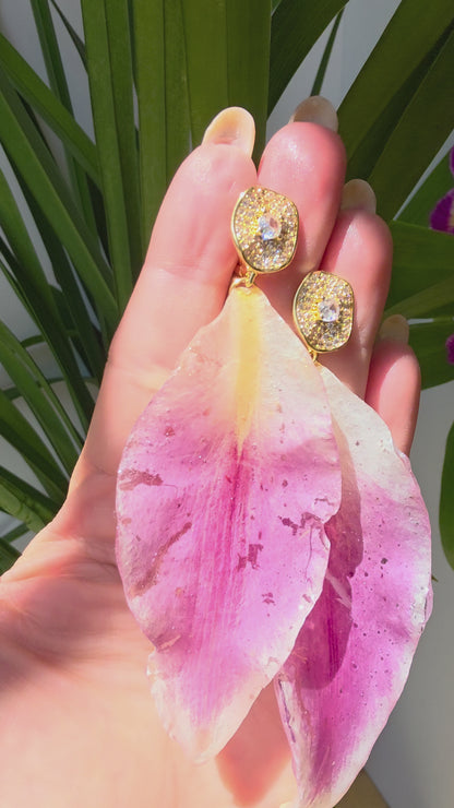 Pendientes de Lirio