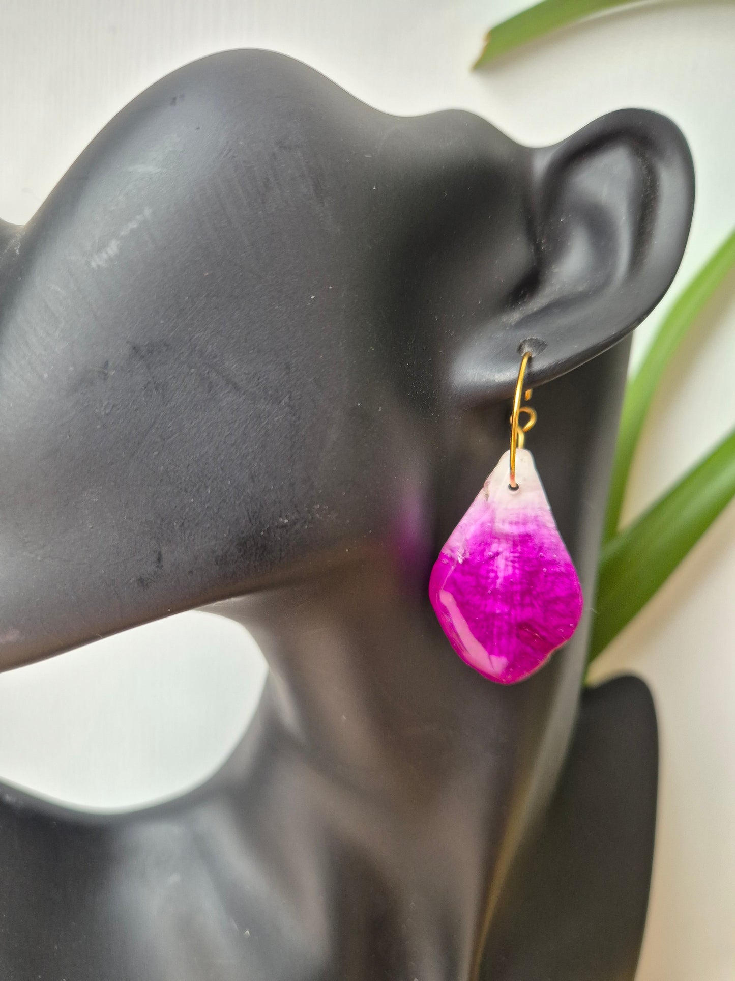 Pendientes petalo Orquidea
