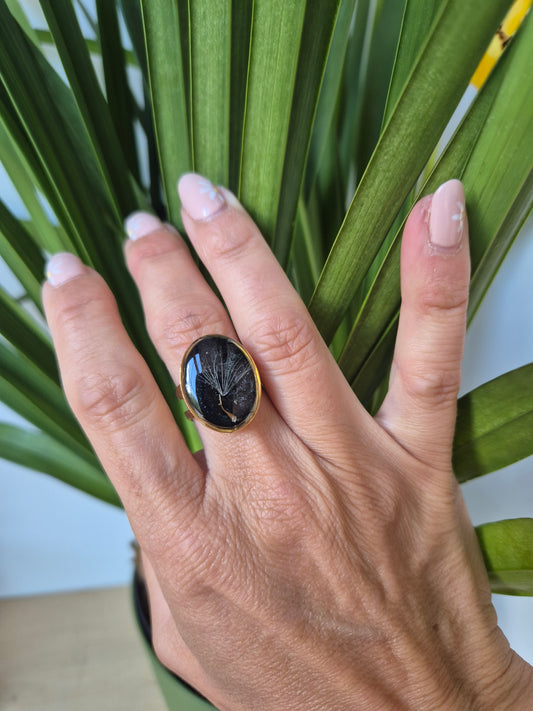 Anillo diente de león