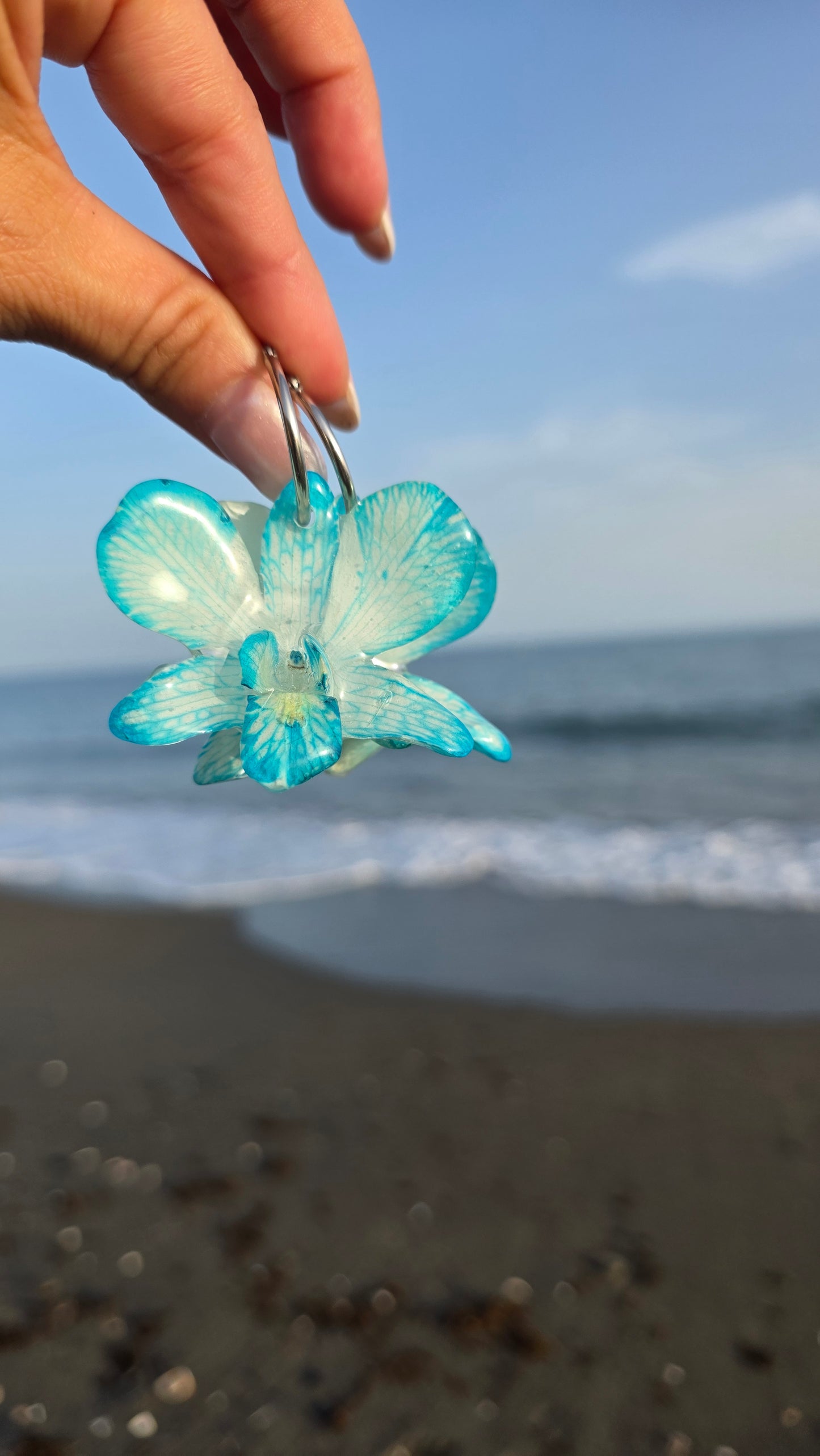 Pendientes Orquidea Mare