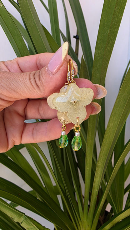 Pendientes de Hortensia