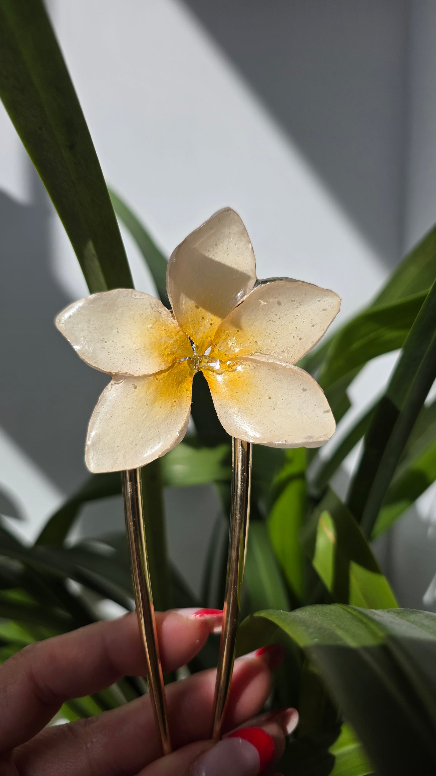 Horquilla de plumeria
