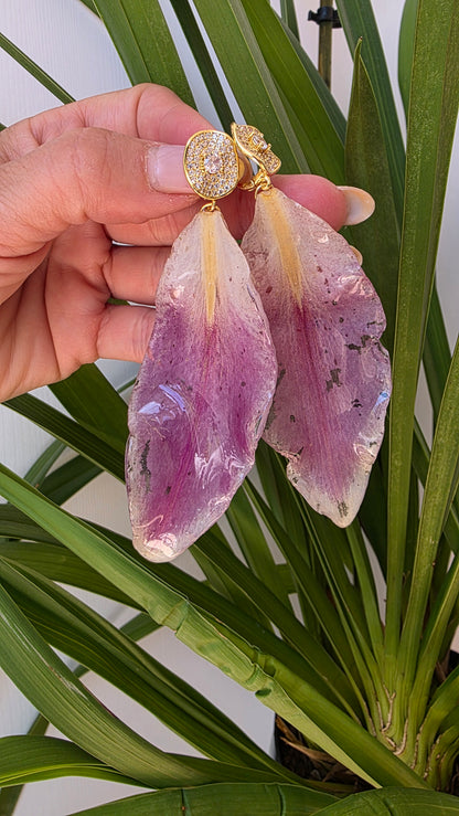 Pendientes de Lirio