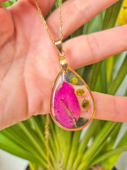 Colgante buganvilla fucsia