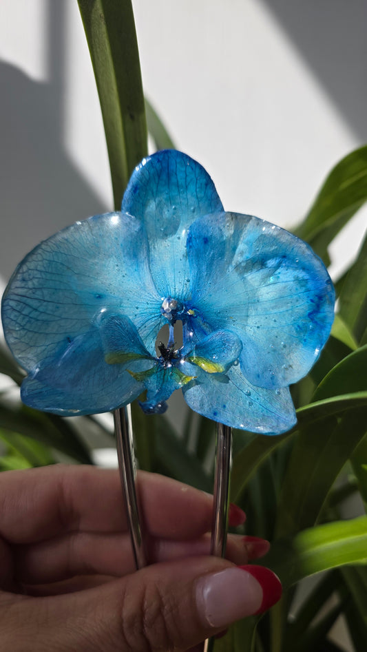 Horquilla de orquidea real