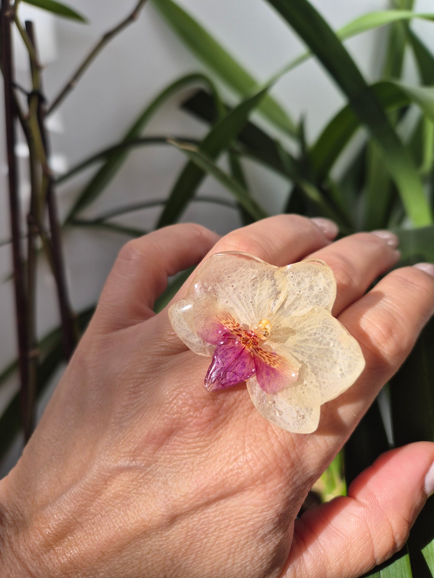 Anillo orquidea