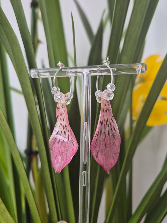 Pendientes Alstromeria
