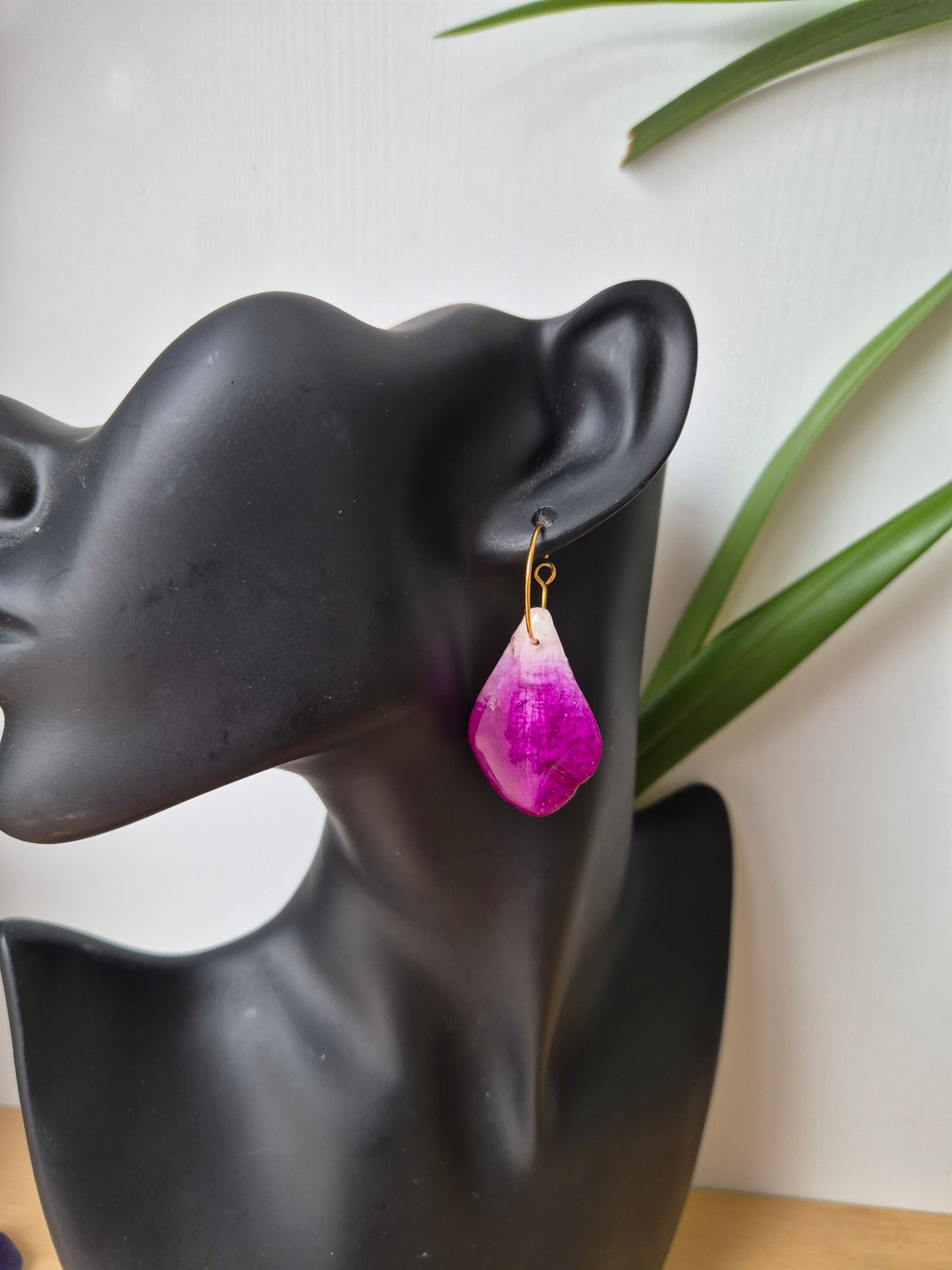 Pendientes petalo Orquidea
