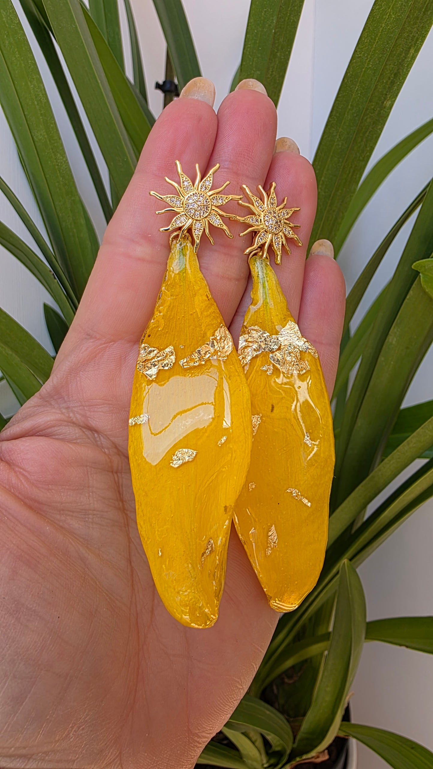 Pendientes de Lirio