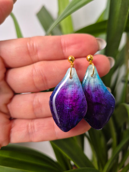 Pendientes petalo Orquidea