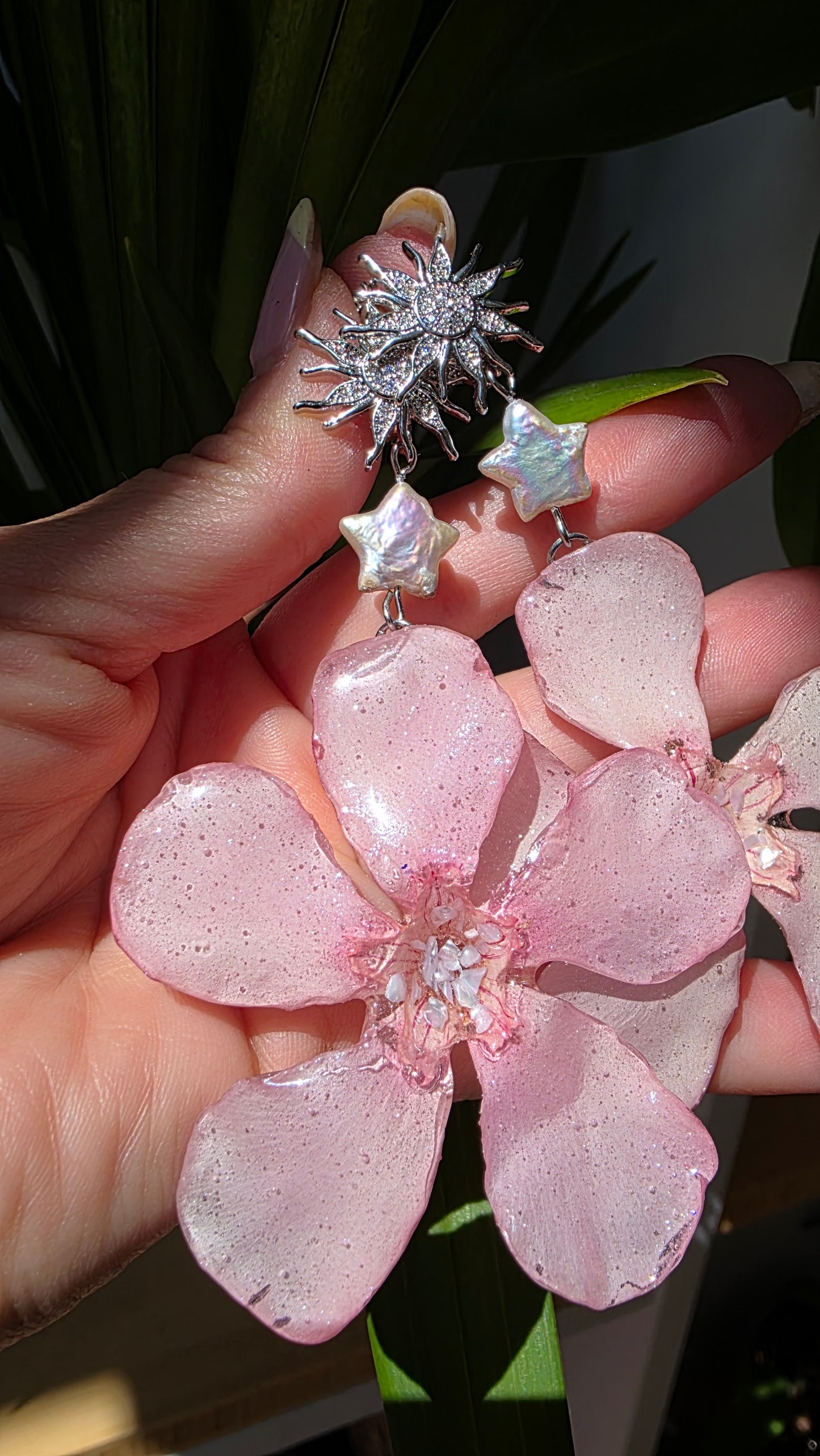 Pendientes de Adelfa