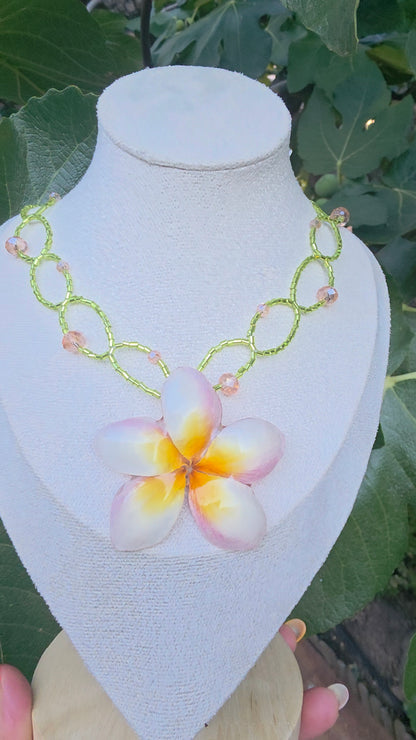 Collar plumeria Puerto Rico