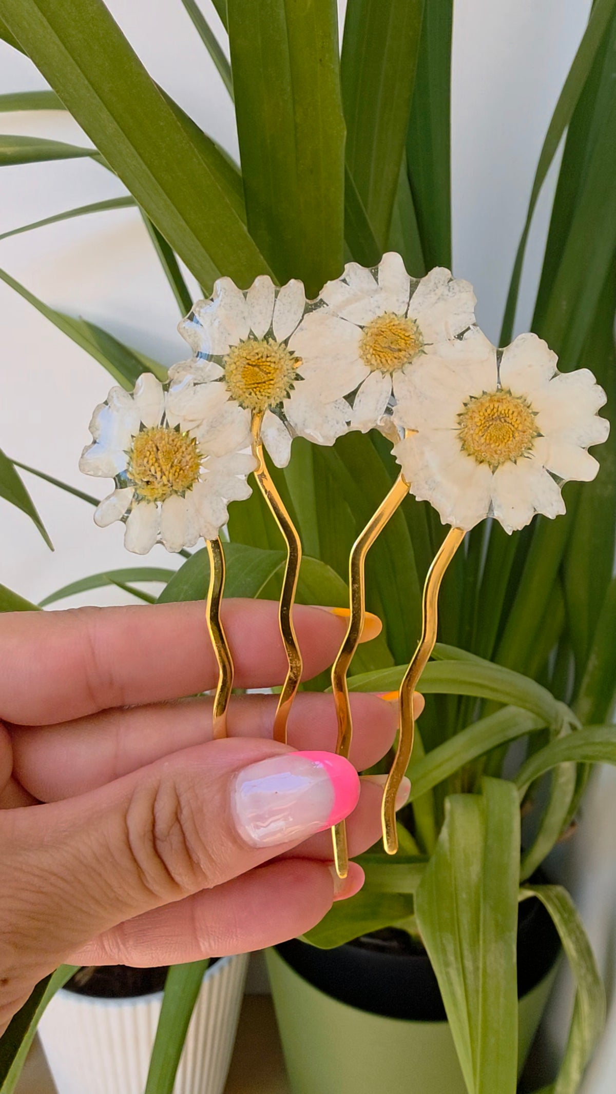 Horquilla Flor de Margaritas