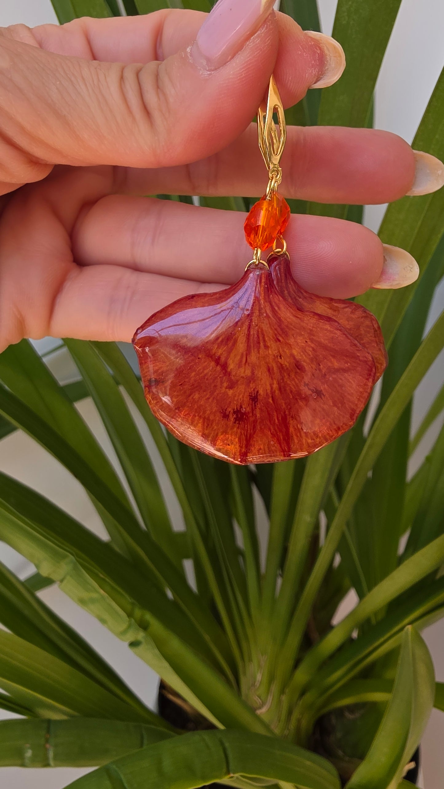 Pendientes de Flamboyan