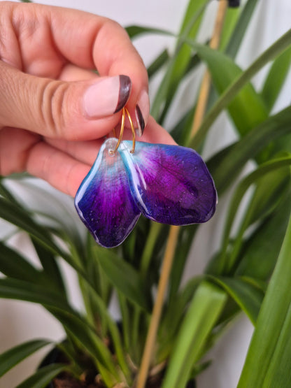 Pendientes petalo Orquidea