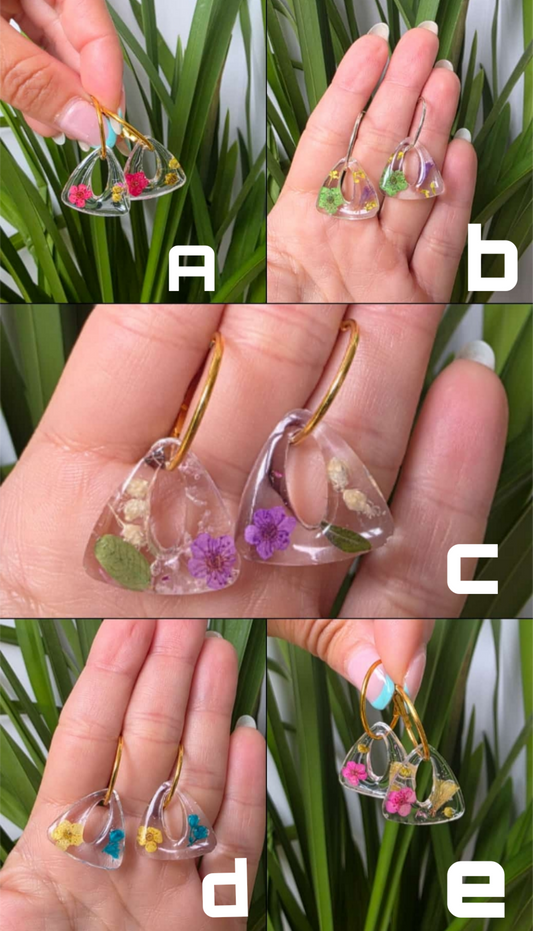 Pendientes colección Natura