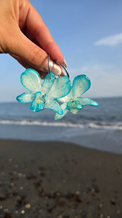 Pendientes Orquidea Mare