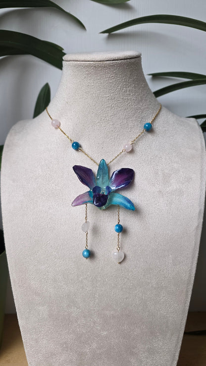 Colgante de orquidea real