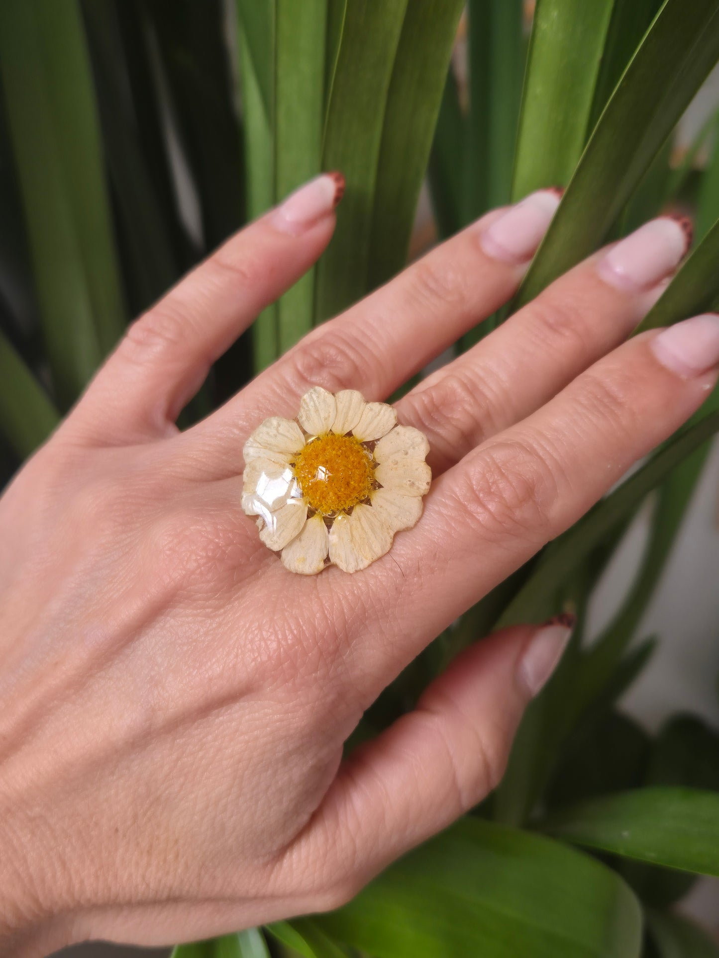 Anillo ajustable margarita