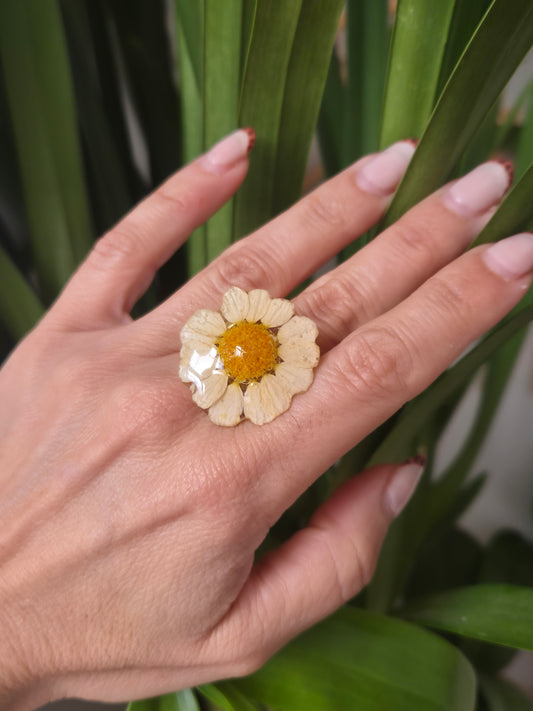 Anillo ajustable margarita