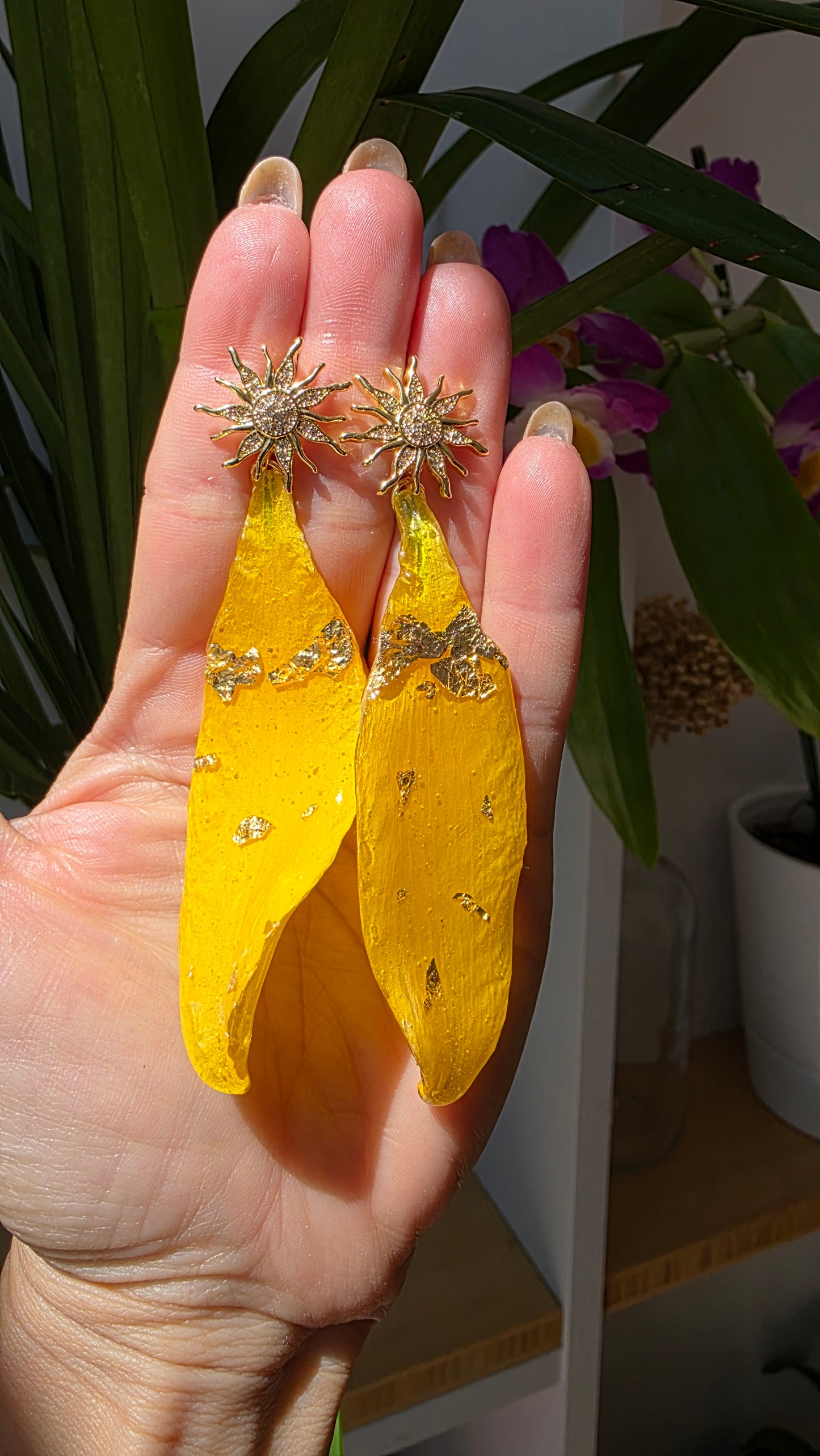 Pendientes de Lirio