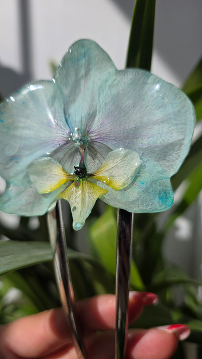 Horquilla de orquidea real